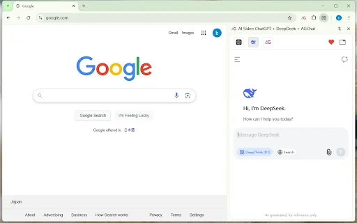 AI Sider: ใช้ ChatGPT, DeepSeek และ Gemini ได้พร้อมกันในแถบข้างเบราว์เซอร์ - Screenshot 2
