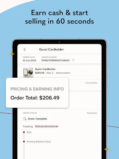ดาวน์โหลด Poshmark: แอปซื้อขายแฟชั่นมือสองยอดนิยม – ช้อปและขายของง่ายๆ - Screenshot 21