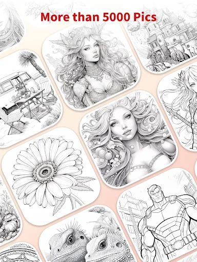 ดาวน์โหลด InColor™ ล่าสุด – ระบายสีรูปภาพ AI และผ่อนคลายฟรี - Screenshot 15