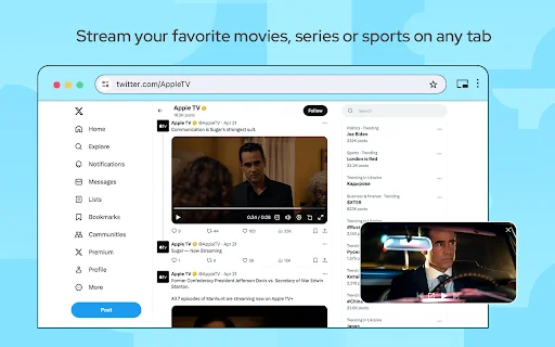 ดาวน์โหลด Picture in Picture ล่าสุด – ดูวิดีโอแบบลอยตัวบน Chrome ฟรี - Screenshot 3