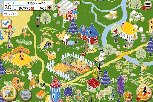 ดาวน์โหลด MOOMIN Welcome to Moominvalley ล่าสุด – เกมฟาร์มแสนอบอุ่นฟรี - Screenshot 5