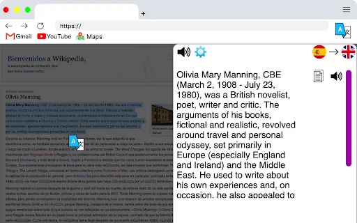 ดาวน์โหลด Translator, Dictionary – แปลภาษาบน Chrome ฟรี - Screenshot 2