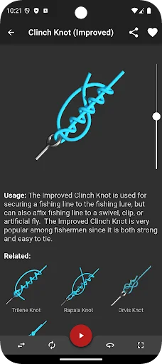 ดาวน์โหลด Knots 3D ล่าสุด – เรียนรู้วิธีผูกเงื่อนกว่า 220 แบบในรูปแบบ 3D - Screenshot 7