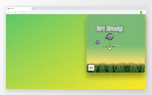ดาวน์โหลด Flappy Bird Purple ส่วนขยายเล่นเกมสนุกบนเบราว์เซอร์ฟรี - Screenshot 2