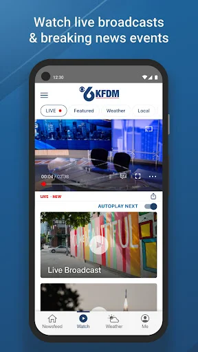 ดาวน์โหลด KFDM News 6 ล่าสุด – ข่าวท้องถิ่นและพยากรณ์อากาศฟรี - Screenshot 2