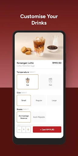 ดาวน์โหลดแอป Kenangan Coffee ล่าสุด – สั่งกาแฟง่าย ไม่ต้องรอคิว - Screenshot 3