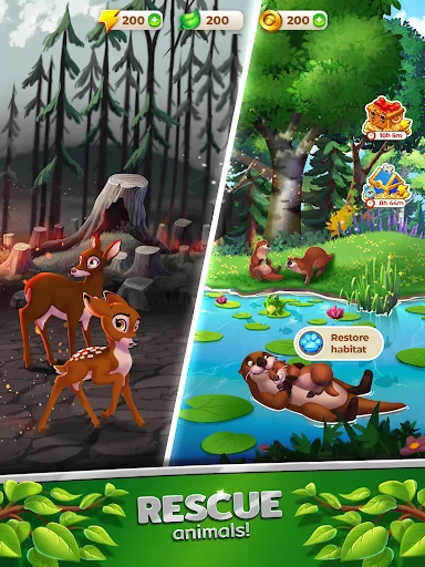 ดาวน์โหลด Longleaf Valley: Merge Game ล่าสุด – เกมผสานไอเทมรักษ์โลกฟรี - Screenshot 7