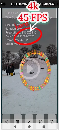 ดาวน์โหลด Dual Camera Video Recorder ล่าสุด – บันทึกวิดีโอหน้า-หลังพร้อมกัน - Screenshot 3