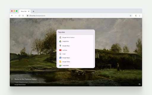 ดาวน์โหลด Google Arts & Culture ส่วนขยาย Chrome – เปลี่ยนแท็บใหม่ให้เป็นแกลเลอรีศิลปะ - Screenshot 4