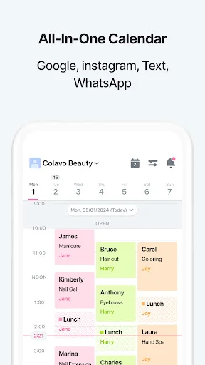 ดาวน์โหลด COLAVOSALON แอปจัดการร้านทำผมสำหรับช่างอิสระ ใช้งานง่ายที่สุด - Screenshot 7