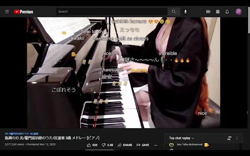 ดาวน์โหลด DanMage ส่วนขยาย Chrome – ชมสตรีมสดพร้อมแชทวิ่งบนหน้าจอ - Screenshot 2