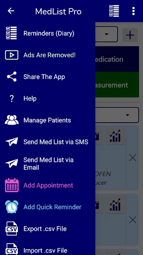 ดาวน์โหลด MedList Pro ล่าสุด – แอปแจ้งเตือนทานยาและจัดการสุขภาพ - Screenshot 2