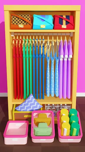 ดาวน์โหลด Fill Closet: Organizing Games ล่าสุด – เกมจัดของ ASMR ฟรี - Screenshot 3