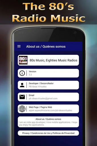 ดาวน์โหลด 80s Music Radios ล่าสุด – ฟังเพลงยุค 80s ฟรีบนมือถือ - Screenshot 8