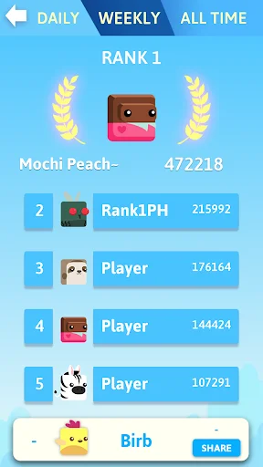 ดาวน์โหลด Stacky Bird เกมสนุกเล่นออฟไลน์ได้ ไม่ใช้เน็ต ล่าสุดฟรี - Screenshot 5