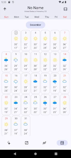 ดาวน์โหลด What a Weather เวอร์ชันล่าสุด – แอปพยากรณ์อากาศแม่นยำ ใช้งานฟรี - Screenshot 5