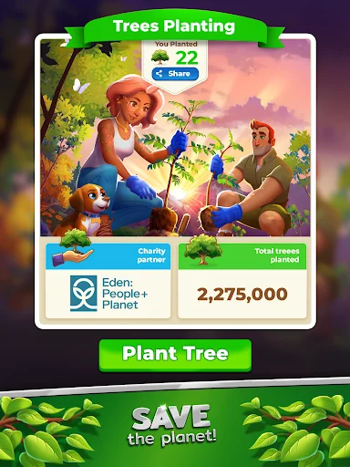 ดาวน์โหลด Longleaf Valley: Merge Game ล่าสุด – เกมผสานไอเทมรักษ์โลกฟรี - Screenshot 9