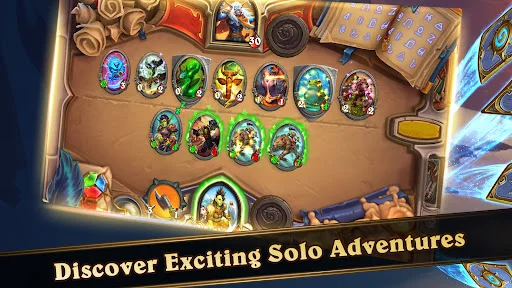 ดาวน์โหลด Hearthstone ล่าสุด – เกมการ์ดวางแผนสุดมันส์ เล่นฟรีบนมือถือ - Screenshot 1