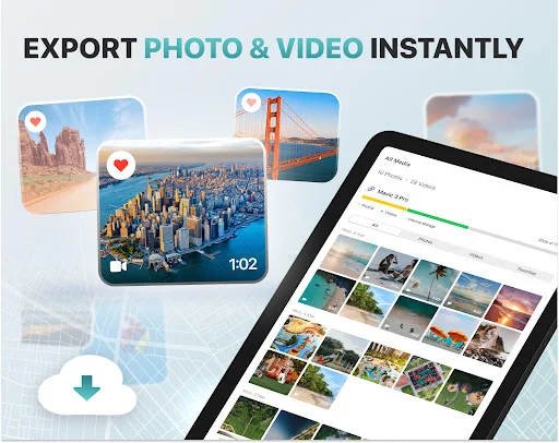 ดาวน์โหลด Fly Go 4 Drone Camera Control ล่าสุด – บินโดรนอัจฉริยะฟรี - Screenshot 21