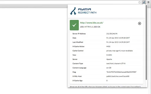 ดาวน์โหลด Redirect Path ล่าสุด – ตรวจสอบ HTTP Header และ Redirect ฟรี - Screenshot 4