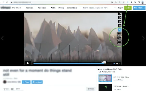 ดาวน์โหลดวิดีโอ Vimeo คุณภาพสูง – Vimeo Video Downloader Pro ใช้งานง่าย - Screenshot 2