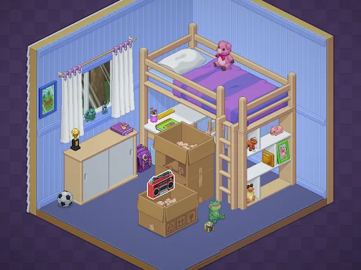 ดาวน์โหลดเกม Unpacking ล่าสุด – เกมปริศนาผ่อนคลาย เล่นฟรีบนมือถือ - Screenshot 14