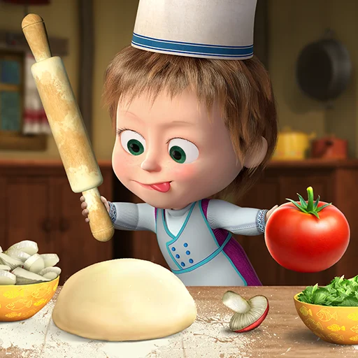 ดาวน์โหลด Masha and the Bear Pizza Maker เกมทำพิซซ่าแสนสนุกสำหรับเด็ก