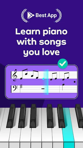 ดาวน์โหลด Simply Piano ล่าสุด – เรียนเปียโนด้วยตัวเองง่ายๆ ได้ที่บ้าน - Screenshot 1