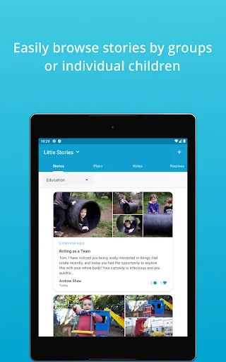 ดาวน์โหลด Storypark for Educators ล่าสุด – บันทึกการเรียนรู้เด็กฟรี - Screenshot 7