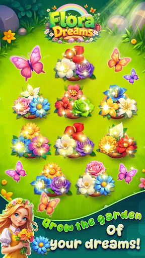 ดาวน์โหลด Flora Dreams เวอร์ชันล่าสุด – เกมเรียงดอกไม้แสนสนุก ฟรี - Screenshot 2