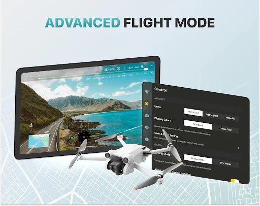ดาวน์โหลด Fly Go 4 Drone Camera Control ล่าสุด – บินโดรนอัจฉริยะฟรี - Screenshot 12