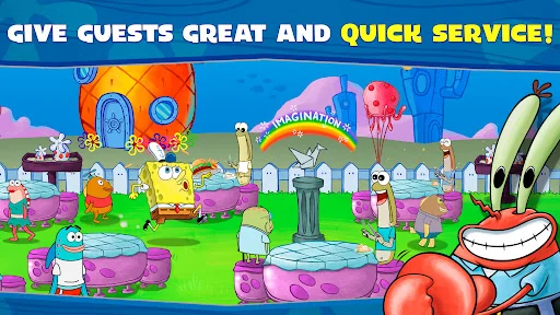 ดาวน์โหลด SpongeBob: Krusty Cook-Off ล่าสุด – เกมทำอาหารสุดสนุก ฟรี - Screenshot 3