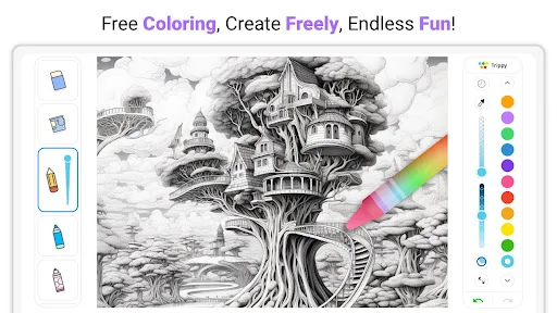 ดาวน์โหลด InColor™ ล่าสุด – ระบายสีรูปภาพ AI และผ่อนคลายฟรี - Screenshot 9