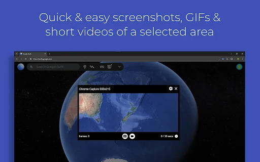 ดาวน์โหลด Chrome Capture ล่าสุด – แคปหน้าจอและอัด GIF ฟรี - Screenshot 1
