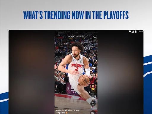 ดาวน์โหลดแอป NBA ล่าสุด – รับชมการแข่งขันและไฮไลท์บาสเกตบอลสดฟรี - Screenshot 28