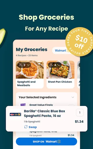 ดาวน์โหลด SideChef สูตรอาหารและวางแผนมื้ออาหาร – ผู้ช่วยทำอาหารอัจฉริยะ - Screenshot 12