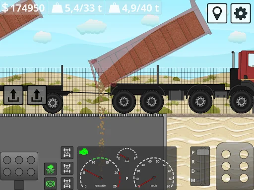 ดาวน์โหลด Mini Trucker – เกมจำลองรถบรรทุก 2D สุดมันส์ ล่าสุดฟรี - Screenshot 14