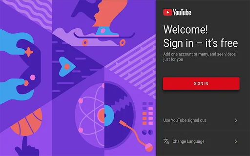 ดาวน์โหลด YouTube™ for TV ล่าสุด – เปลี่ยนเบราว์เซอร์เป็นหน้าจอทีวีฟรี - Screenshot 4