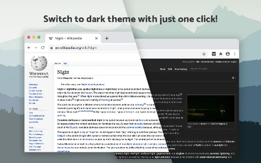 Dark Mode – Dark Reader สำหรับ Chrome | ใช้งานโหมดมืดทุกเว็บไซต์ฟรี - Screenshot 1