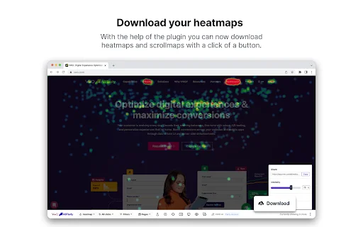 ดาวน์โหลด VWO ส่วนขยายช่วยเพิ่มประสิทธิภาพเว็บไซต์ – ใช้งานง่ายฟรี - Screenshot 2