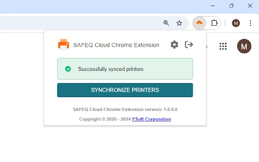 ดาวน์โหลด SAFEQ Cloud สำหรับ Chrome – พิมพ์งานสะดวกบน Chromebook - Screenshot 3