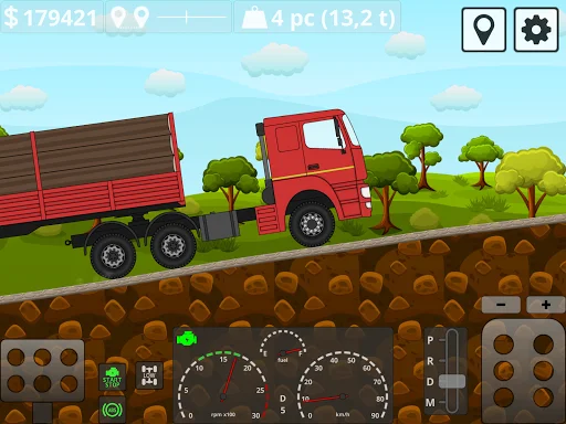 ดาวน์โหลด Mini Trucker – เกมจำลองรถบรรทุก 2D สุดมันส์ ล่าสุดฟรี - Screenshot 24