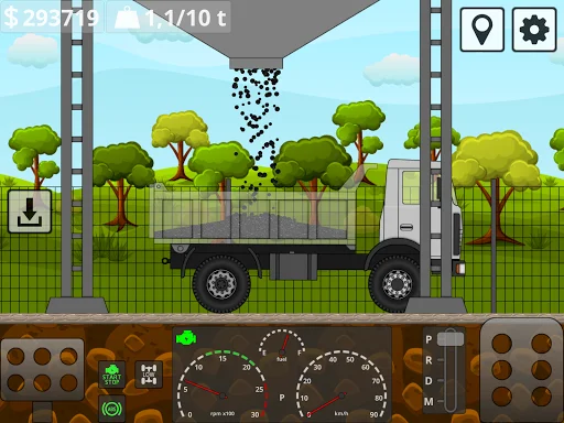 ดาวน์โหลด Mini Trucker – เกมจำลองรถบรรทุก 2D สุดมันส์ ล่าสุดฟรี - Screenshot 11