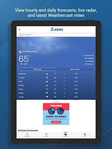 ดาวน์โหลด News3LV KSNV ข่าวลาสเวกัสล่าสุด – อัปเดตสภาพอากาศและกีฬาทันใจ - Screenshot 7