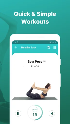 ดาวน์โหลด Yoga Poses ล่าสุด – ฝึกโยคะสำหรับผู้เริ่มต้นฟรี - Screenshot 2