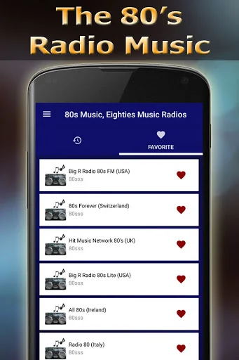 ดาวน์โหลด 80s Music Radios ล่าสุด – ฟังเพลงยุค 80s ฟรีบนมือถือ - Screenshot 7