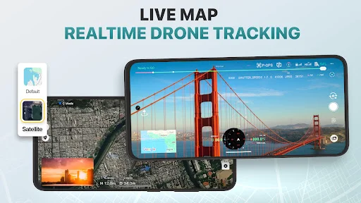 ดาวน์โหลด Fly Go 4 Drone Camera Control ล่าสุด – บินโดรนอัจฉริยะฟรี - Screenshot 3