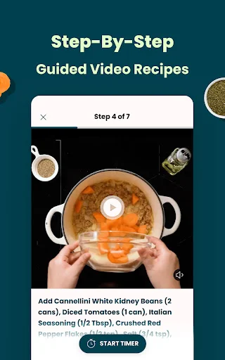 ดาวน์โหลด SideChef สูตรอาหารและวางแผนมื้ออาหาร – ผู้ช่วยทำอาหารอัจฉริยะ - Screenshot 16