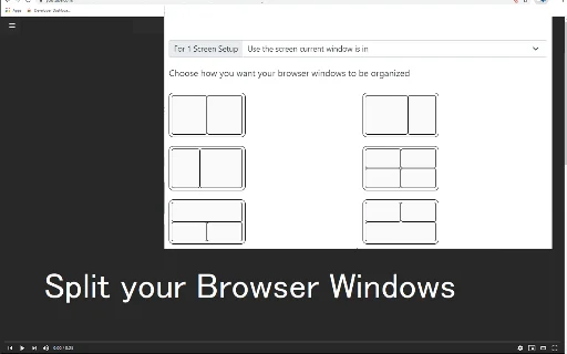 ดาวน์โหลด Split Screen สำหรับ Chrome – จัดหน้าจอแบ่งครึ่งง่ายๆ ฟรี - Screenshot 1